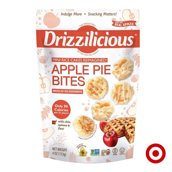 ad Target rice cakes apple pie bites