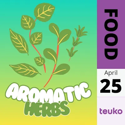 Aromatic Herbs Challenge 2025