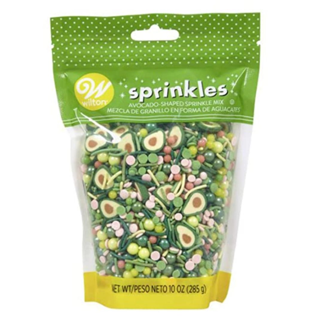 Wilton Sprinkles 10oz Shaped Sprinkles Mix (Avocado)