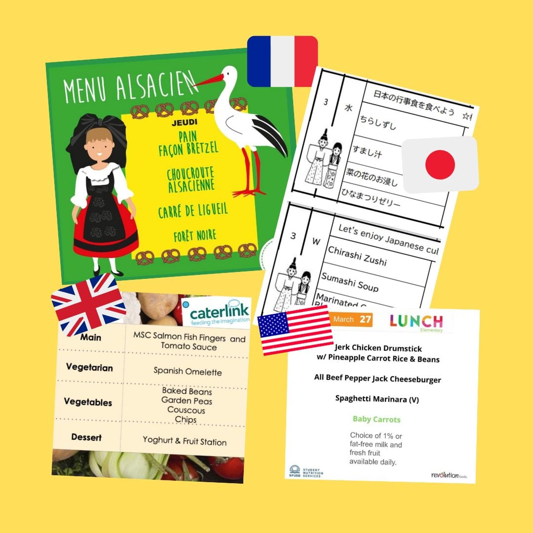School Lunch Menus